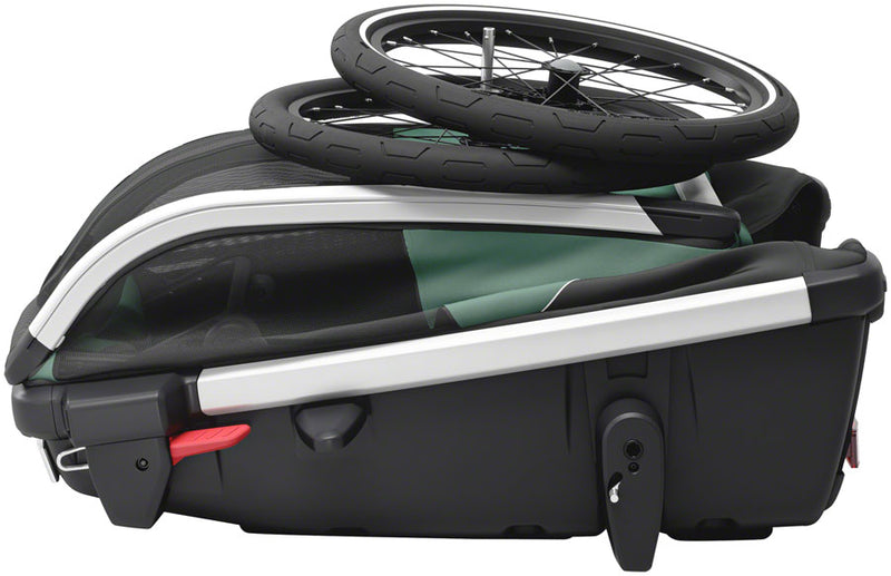 Load image into Gallery viewer, Thule Bexey Dog Bike Trailer- Hazy Green, Medium