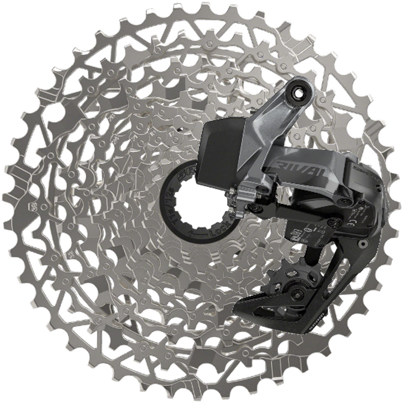 Load image into Gallery viewer, SRAM XPLR 12-Speed Wireless eTap AXS Rear Derailleur & 11-44T Cassette MTB/Gravel Upgrades