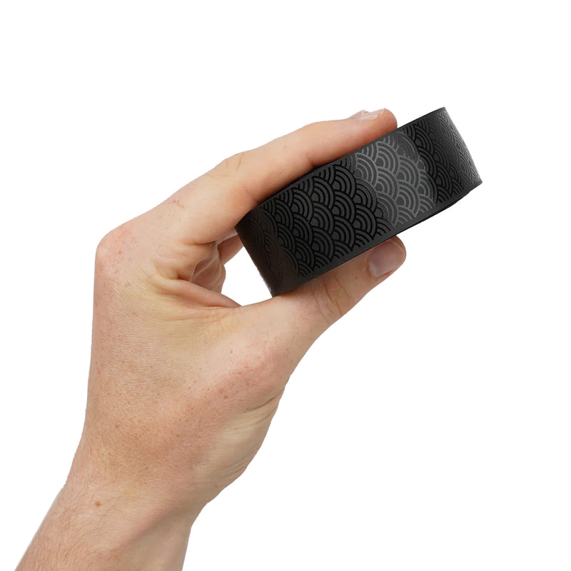 Load image into Gallery viewer, Burgh Classic Bar Tape, Wave Stealth, Black