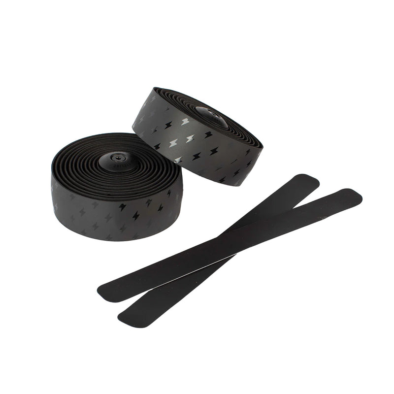 Load image into Gallery viewer, Burgh Classic Bar Tape, Lightning Stealth, Black