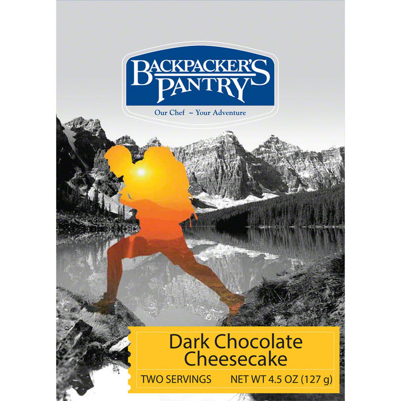 Load image into Gallery viewer, Backpacker&#39;s-Pantry-Dark-Chocolate-Cheesecake-Entrees_OF1027
