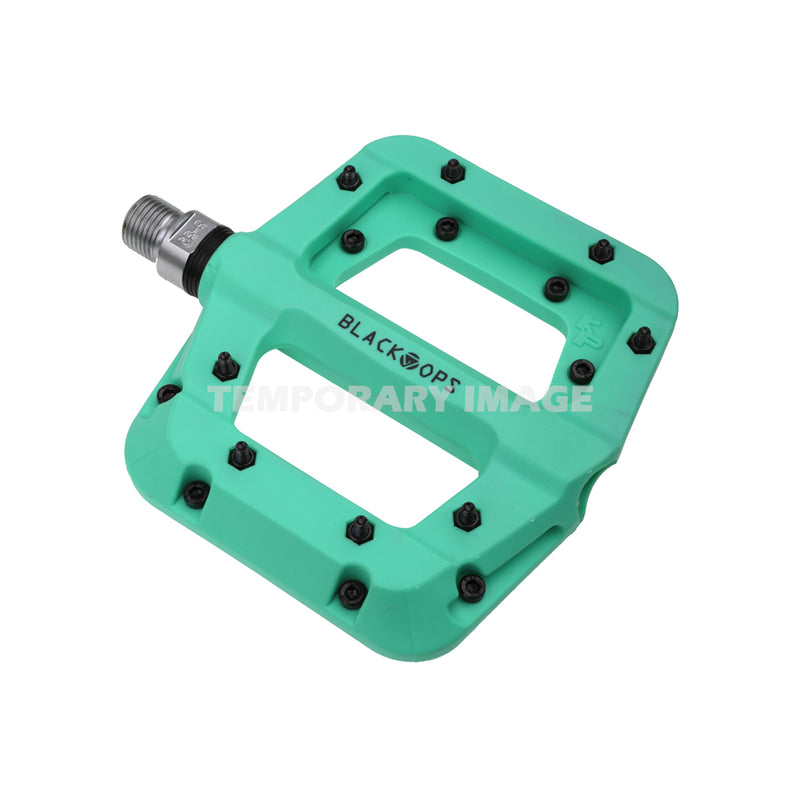 Load image into Gallery viewer, Black-Ops-Park-Rat-Flat-Platform-Pedals-Composite-Chromoly-Steel-PEDL1381-Bicycle-Pedals