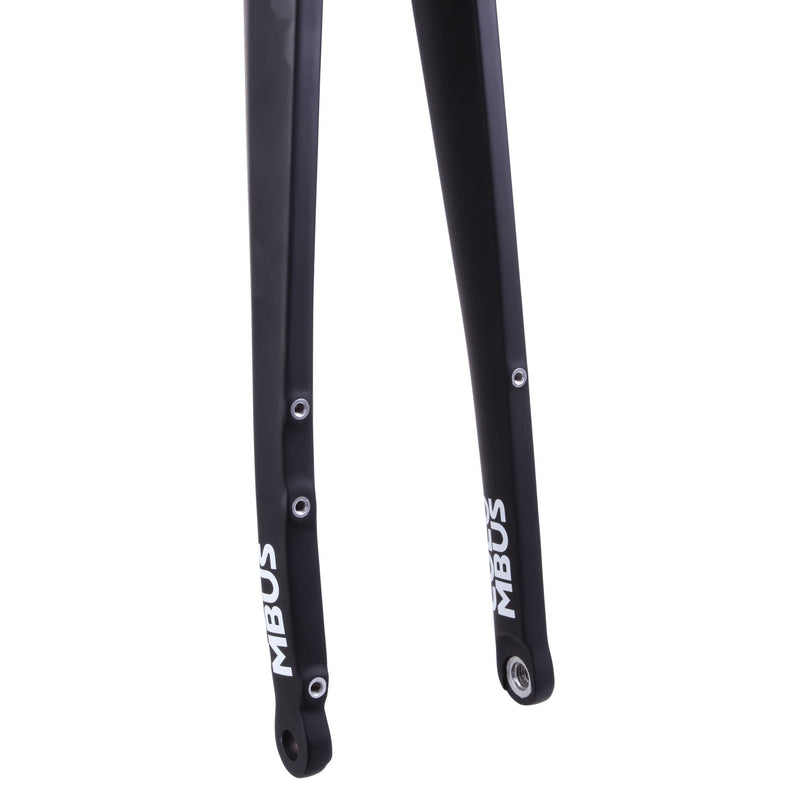 Load image into Gallery viewer, Columbus Futura Gravel Carbon Fork 1-1/4" Tapered, Black