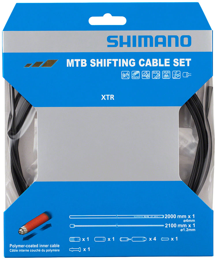 Load image into Gallery viewer, Shimano MTB Polymer Shift Cable Set - Rear