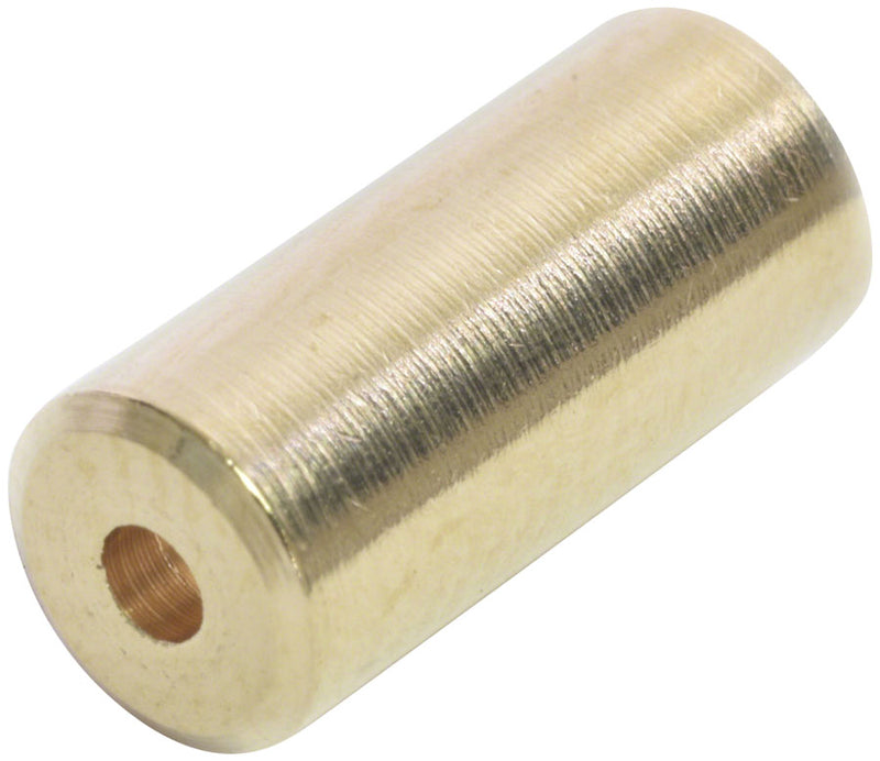 Load image into Gallery viewer, Wheels Manufacturing Cable Housing Ferrule - Brass, 4mm, Bottle of 50