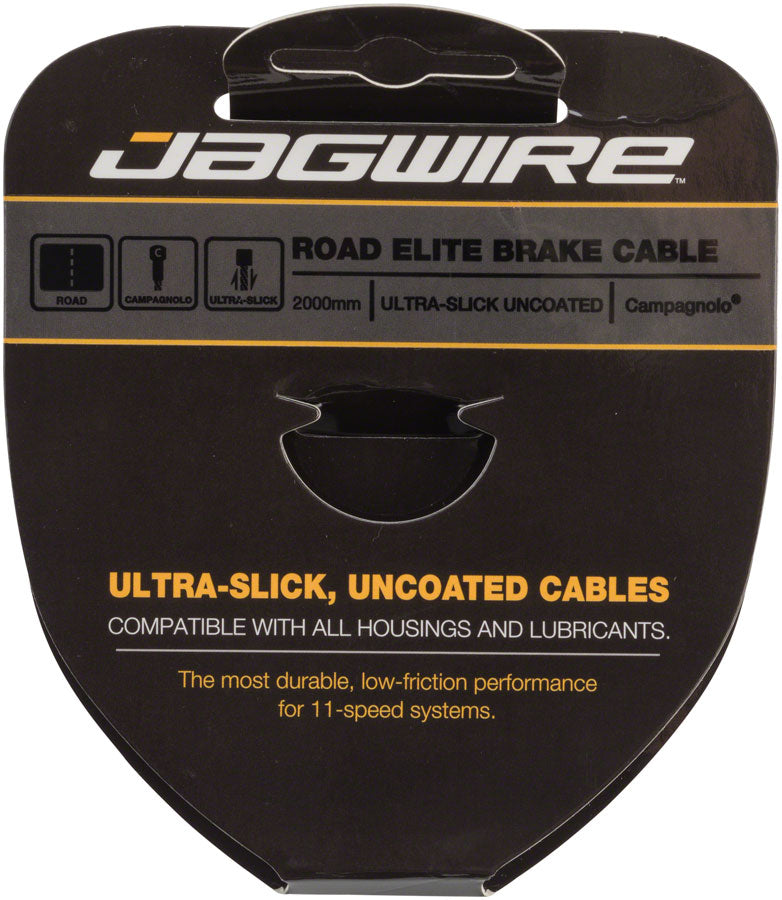 Load image into Gallery viewer, Jagwire Elite Ultra-Slick Brake Cable Polished Slick Stainless Campagnolo