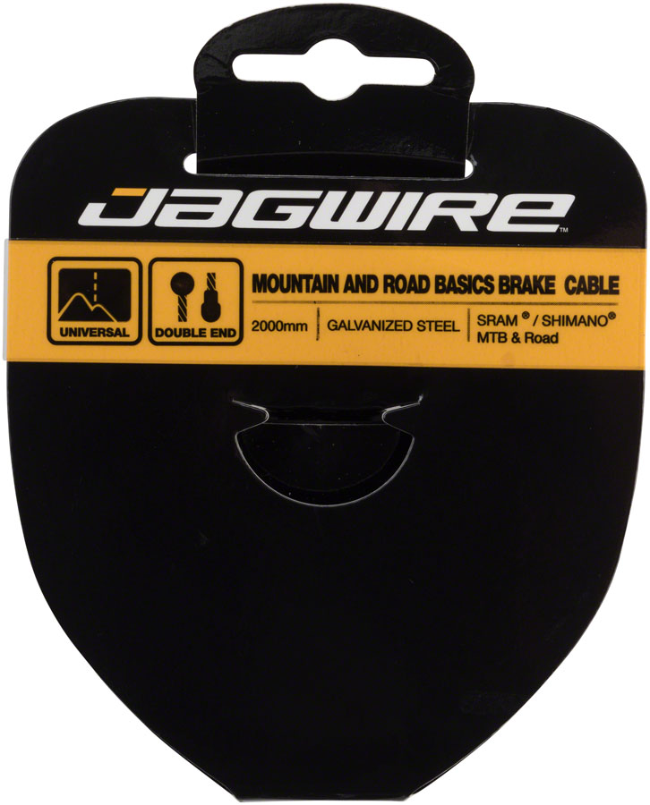 Load image into Gallery viewer, Jagwire Brake Cable Basics 1.6x2000mm Galvanized SRAM/Shimano MTB & Road