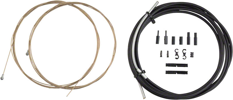 Load image into Gallery viewer, Jagwire Pro Brake Cable Kit Road SRAM Shimano Teflon© Coated Uncoated Cables
