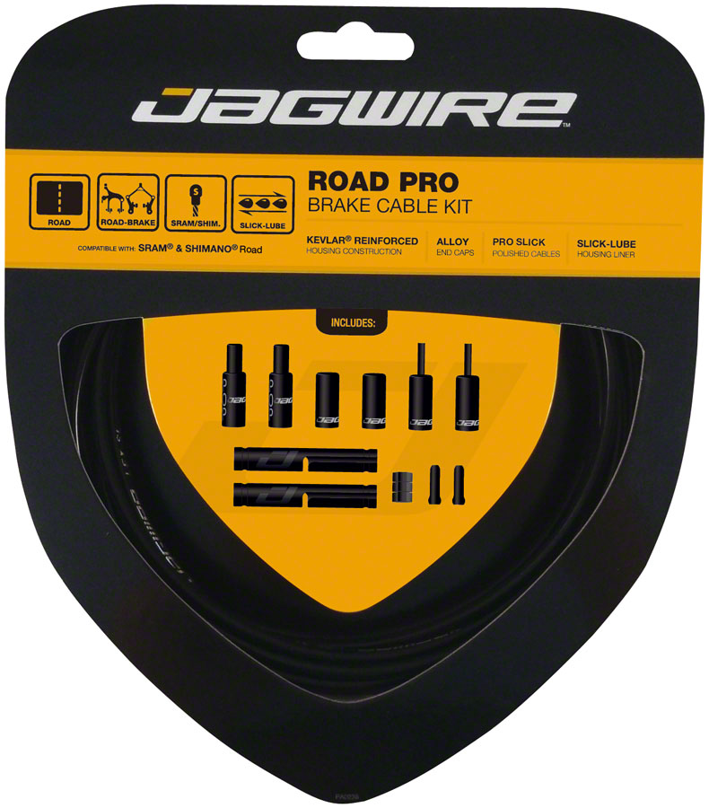 Load image into Gallery viewer, Jagwire-Pro-Polished-Road-Brake-Kit-Brake-Cable-and-Housing-Sets-CA2368