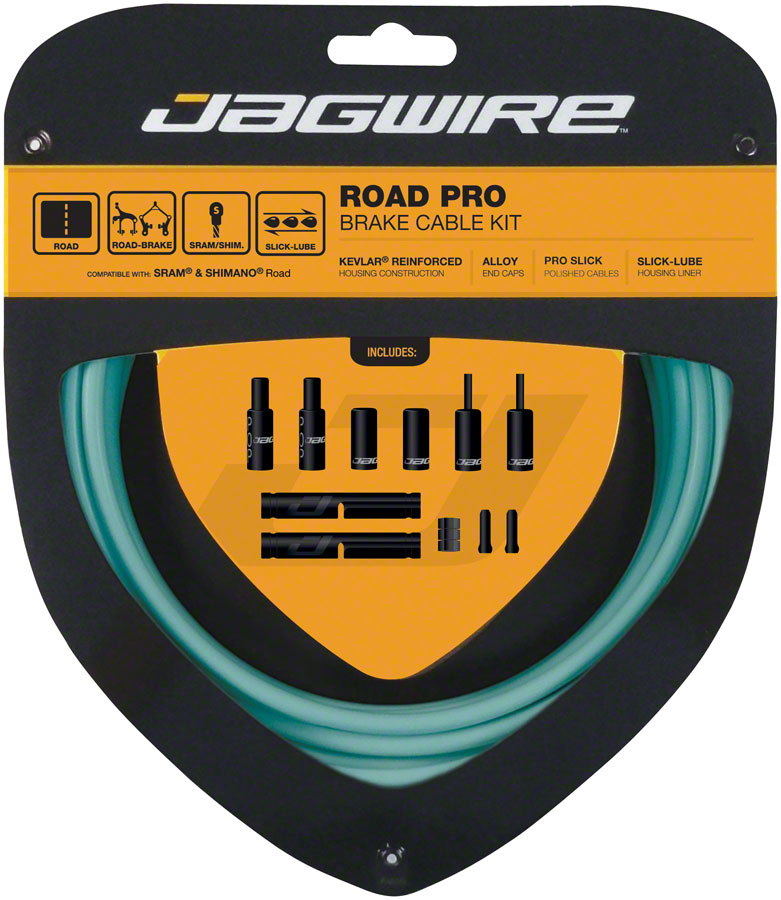 Load image into Gallery viewer, Jagwire-Pro-Polished-Road-Brake-Kit-Brake-Cable-and-Housing-Sets-CA2376