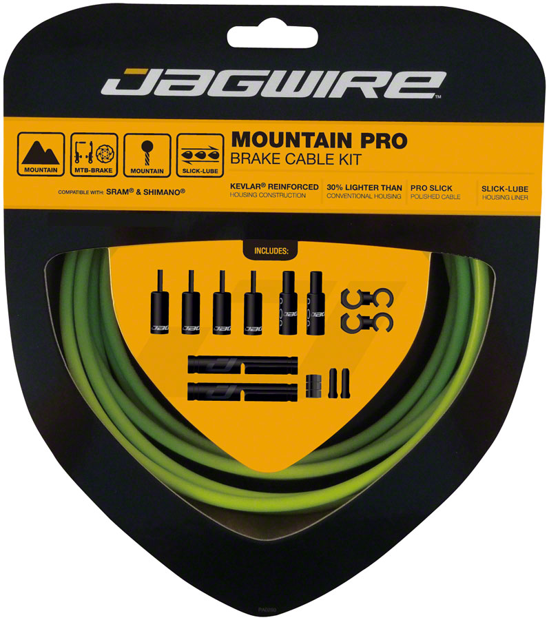 Load image into Gallery viewer, Jagwire-Pro-Polished-Mountain-Brake-Kit-Brake-Cable-and-Housing-Sets-CA2380