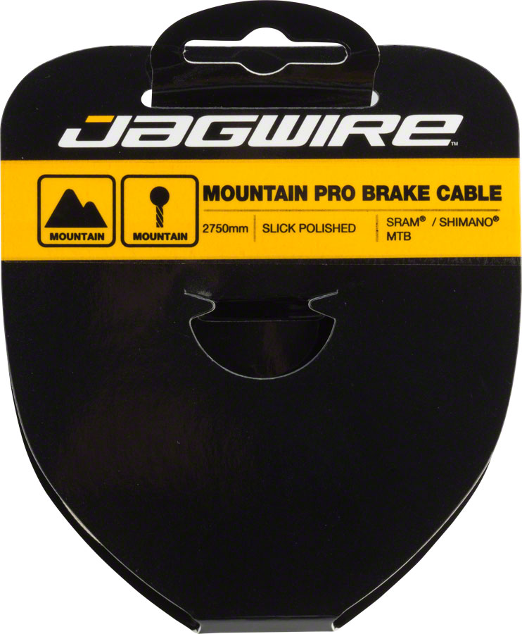 Load image into Gallery viewer, Jagwire Pro Polished Slick Stainless Mountain Brake Cable SRAM/Shimano