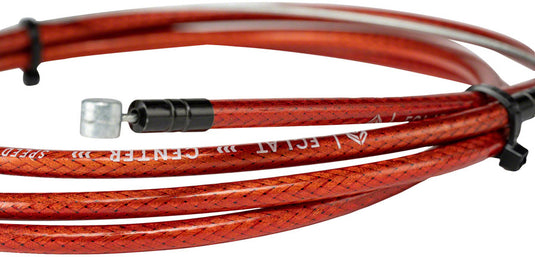 Eclat The Center Linear Brake Cable - 1300mm, Translucent Red