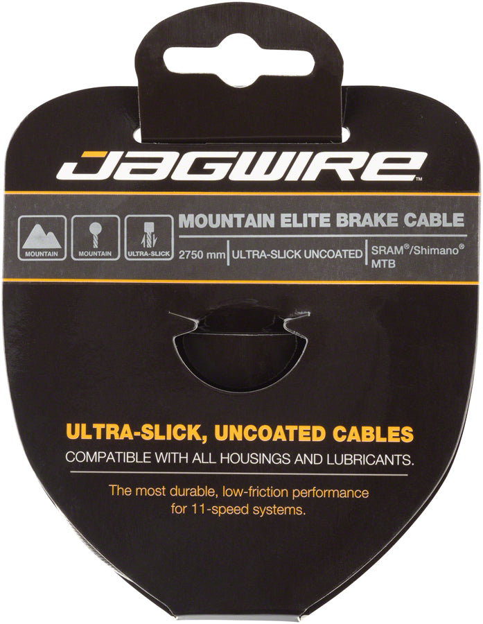 Load image into Gallery viewer, 2 Pack Jagwire Elite Ultra-Slick Brake Cable Stainless For SRAM/Shimano Mountain
