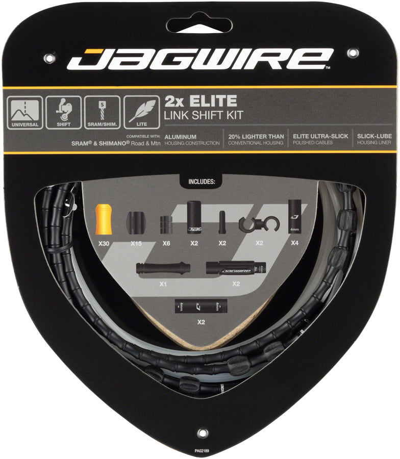Load image into Gallery viewer, Jagwire Elite Link Shift & Brake Cable Kit SRAM/Shimano | Ultra-Slick, Lightweight, Durable Performance
