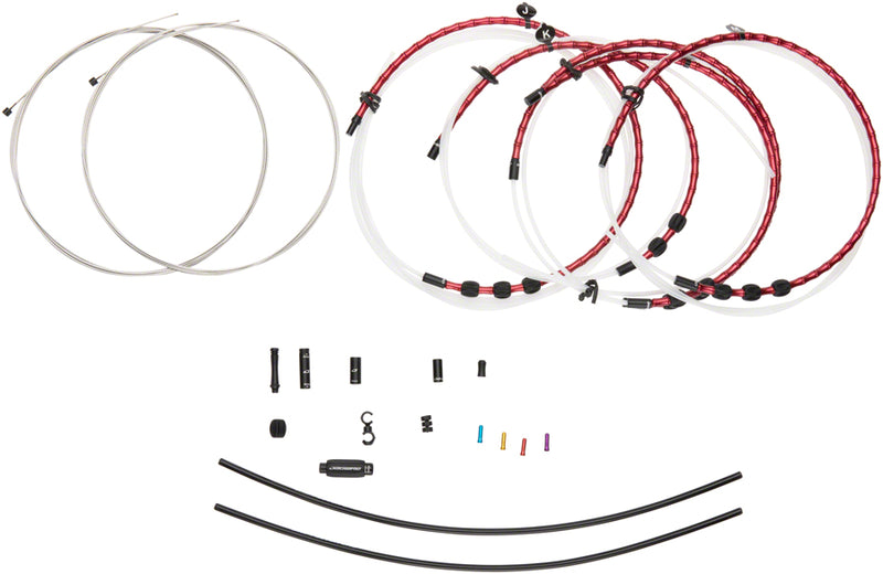 Load image into Gallery viewer, Jagwire 2x Elite Link Shift Cable Kit SRAM/Shimano w/ Polished Ultra-Slick Cable