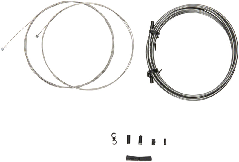Load image into Gallery viewer, Jagwire 2x Sport Shift Cable Kit SRAM/Shimano, Ice Gray
