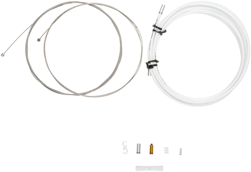 Load image into Gallery viewer, Jagwire 2x Sport Shift Cable Kit SRAM/Shimano, White
