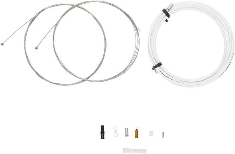 Load image into Gallery viewer, Jagwire Sport XL Shift Cable Kit SRAM/Shimano, White