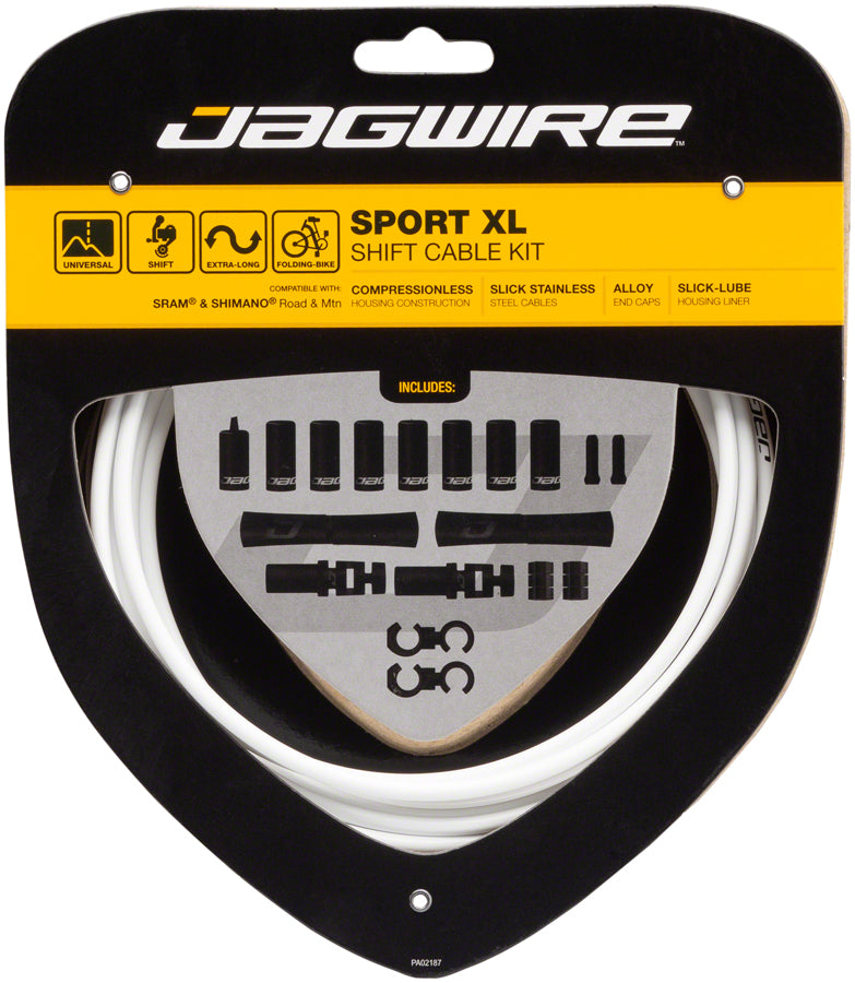 Load image into Gallery viewer, Jagwire-Sport-XL-Shift-Cable-Kit-Shift-Cable-and-Housing-Sets-Bicycle-Shift-Cable-and-Housing-Sets