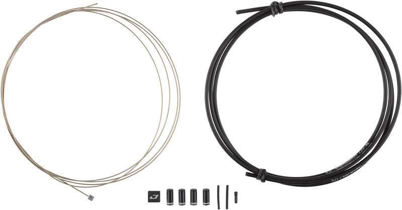 Load image into Gallery viewer, Jagwire Pro Dropper Cable Kit with 3mm Housing and Polished Cables, Black