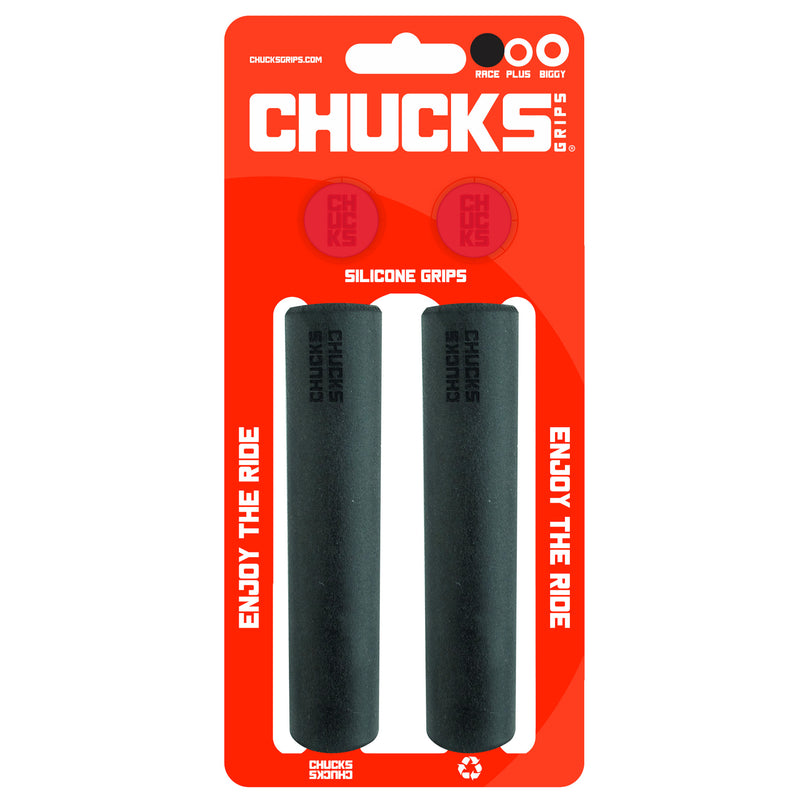 Load image into Gallery viewer, Chucks-Grips-Race-Grips-130mm-Bicycle-Grips