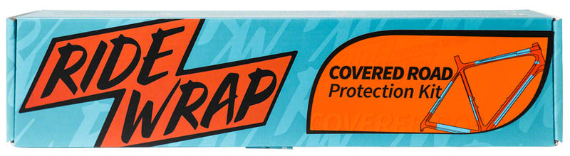 Load image into Gallery viewer, RideWrap-Covered-Road-and-Gravel-Frame-Protection-Kit-Chainstay-Frame-Protection-Road-Bike-CH0024