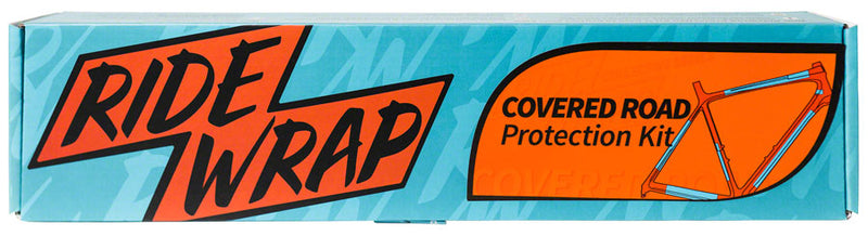 Load image into Gallery viewer, RideWrap-Covered-Road-and-Gravel-Frame-Protection-Kit-Chainstay-Frame-Protection-Gravel-Bike-CH0025