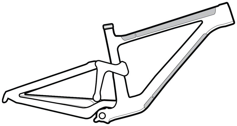 Load image into Gallery viewer, Lizard Skins Large Frame Protection Kit Clear 18.25x3.10`