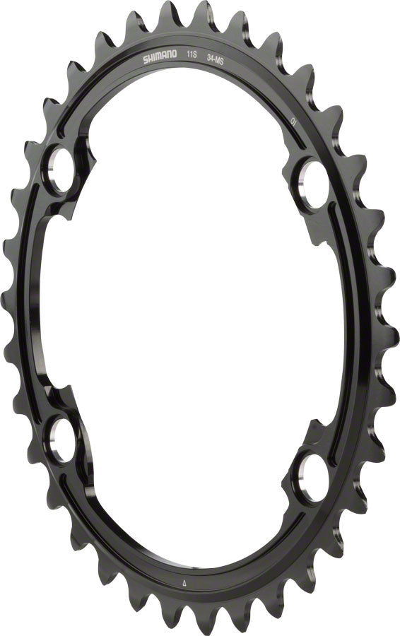 Load image into Gallery viewer, Shimano Dura-Ace R9100 34t & 50t Chainrings Bundle - 11-Speed, Aluminum, Hollowglide Technology