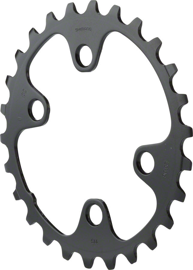 Load image into Gallery viewer, Shimano SLX M7000-11 26t & 36t Alloy Chainrings Set 11-Speed, Black, 64/96 BCD, Durable Performance