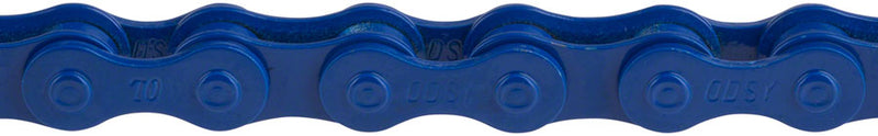 Load image into Gallery viewer, Odyssey Bluebird Chain Single Speed 1/2" x 1/8" 112 Links Blue Steel
