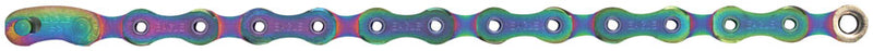 Load image into Gallery viewer, Shimano SRAM XX1 Eagle AXS 12-Speed Cycling Bundle: Nickel Plated Chain & Rainbow Cassette