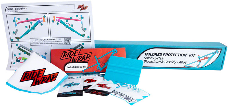 Load image into Gallery viewer, RideWrap Tailored Salsa - Blackthorn/Cassidy, Alloy, Medium, Matte