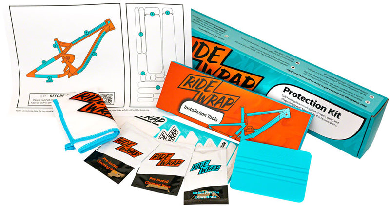 Load image into Gallery viewer, RideWrap Covered Road/Gravel Fork Kit - Gloss