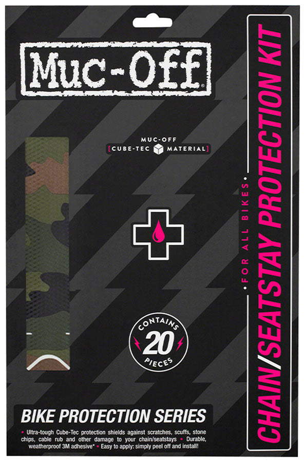 Load image into Gallery viewer, Muc-Off Chainstay/Seatstay Protection Kit - 20-Piece Kit, Camo