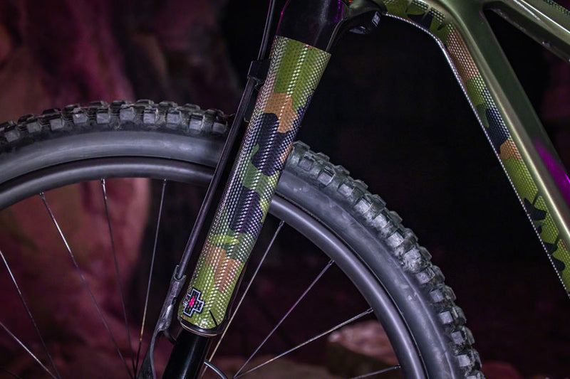 Load image into Gallery viewer, Muc-Off Fork Protection Kit - 8-Piece Kit, Camo