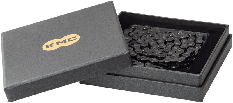 Load image into Gallery viewer, KMC DLC 12 Chain 12-Speed 126 Links Black Double X Bridge Shape