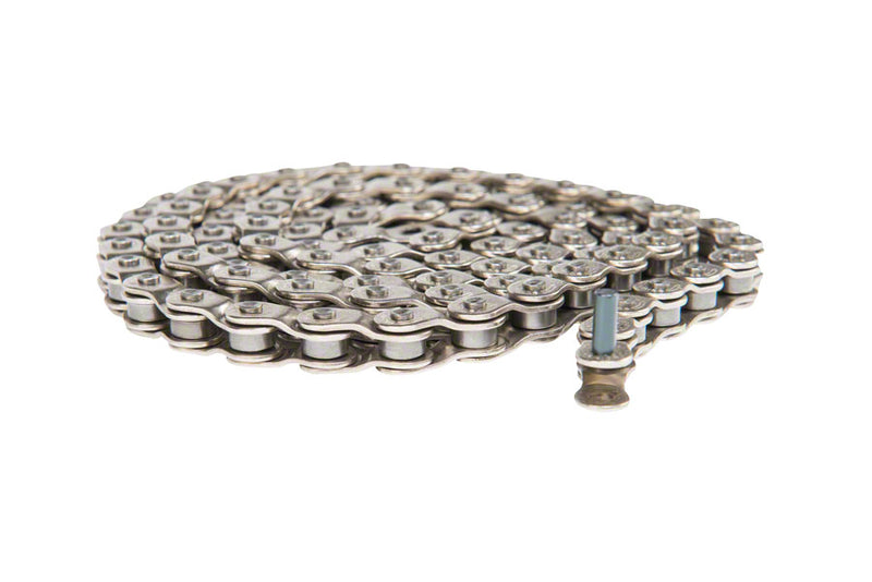 Load image into Gallery viewer, Eclat 4-Stroke Chain - Single Speed 1/2&quot; x 1/8&quot;, Half Link Chain, Silver
