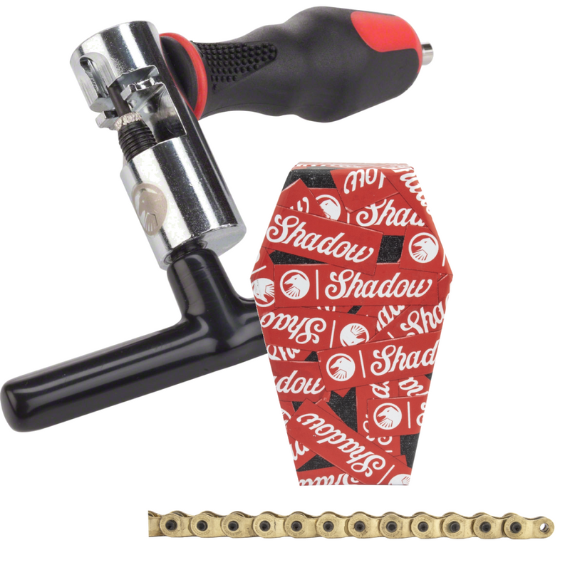 Load image into Gallery viewer, The Shadow Conspiracy Interlock Race V2 Chain & Pro Grade Chain Breaker | Single Speed BMX & Mountain Bike Upgrade