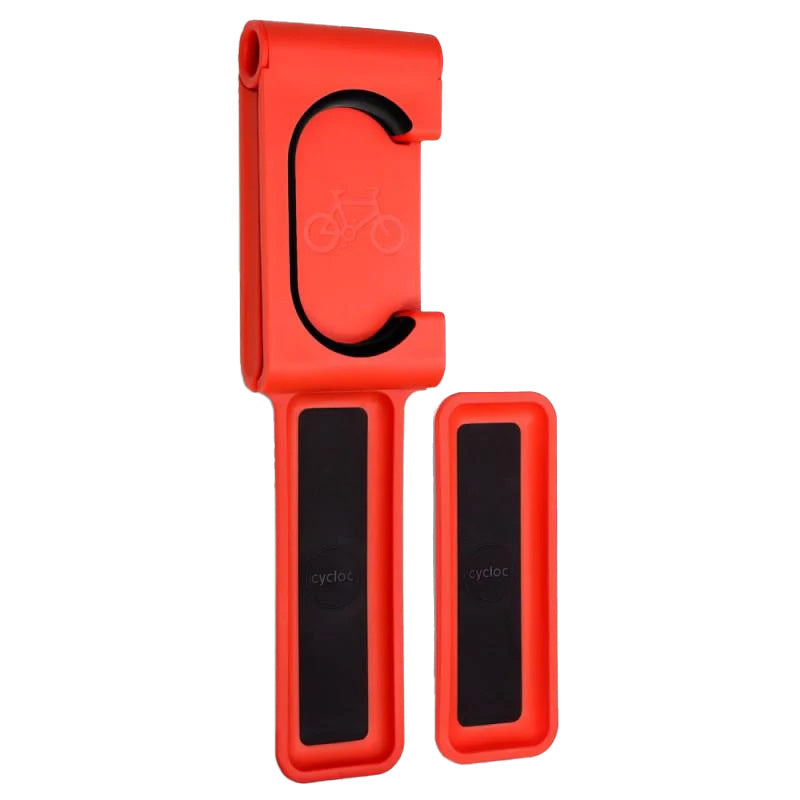 Load image into Gallery viewer, Cycloc Endo Wall Mounted Bike Storage Device, Orange