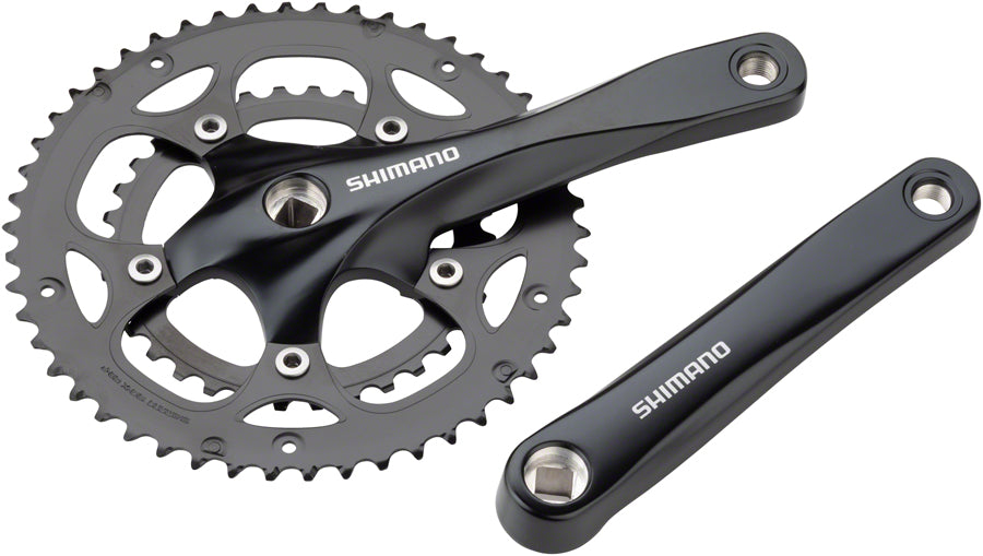 Shimano Claris FC-RS200 175mm 8-Speed Road Crankset - Black, 50