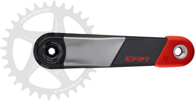 Load image into Gallery viewer, RaceFace ERA Crankset - 175mm, Direct Mount, 136mm Spindle with CINCH Interface, Carbon, Red