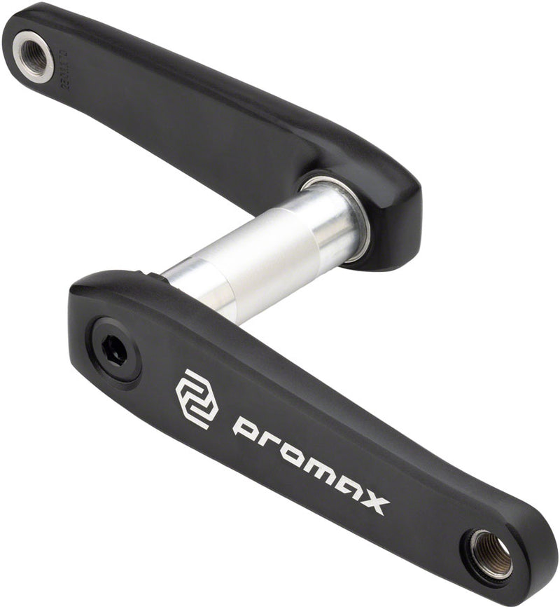 Load image into Gallery viewer, Promax HF-3 Hollow Hot Forged Crankset - 172.5mm, 2-PC, Direct Mount SRAM 3-Bolt, 30mm Spindle, Black