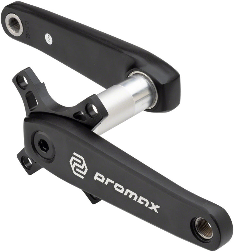 Load image into Gallery viewer, Promax HF-3 Hollow Hot Forged Crankset - 172.5mm, 2-PC, Direct Mount SRAM 3-Bolt, 30mm Spindle, Black