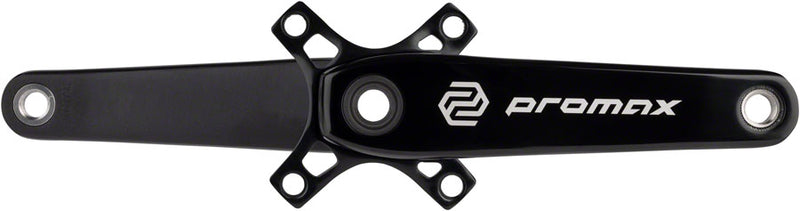 Load image into Gallery viewer, Promax HF-2 Crankset - 180mm, 24mm Spindle, 2-Piece, Black