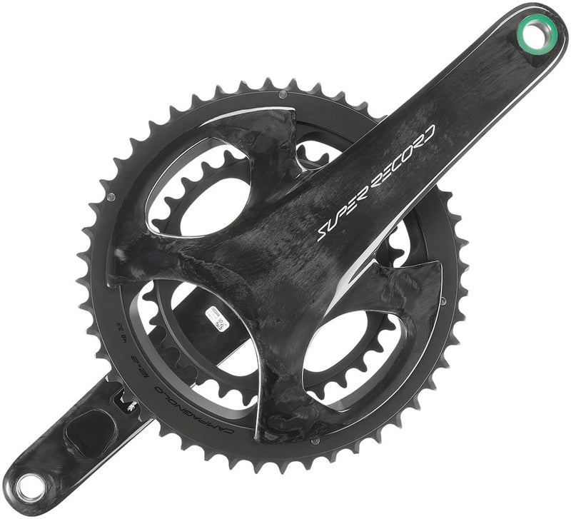 Load image into Gallery viewer, Campagnolo Super Record Wireless Crankset - 165mm, 12-Speed, 50/34t, Campy 121/88 Asym BCD, Ultra Torque Spindle, Carbon

