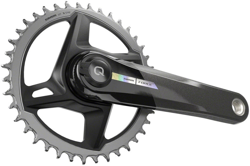 Load image into Gallery viewer, SRAM Force 1 AXS Wide Power Meter Crankset - 170mm, 12-Speed, 40t, Direct Mount, DUB Spindle Interface, Iridescent Gray,
