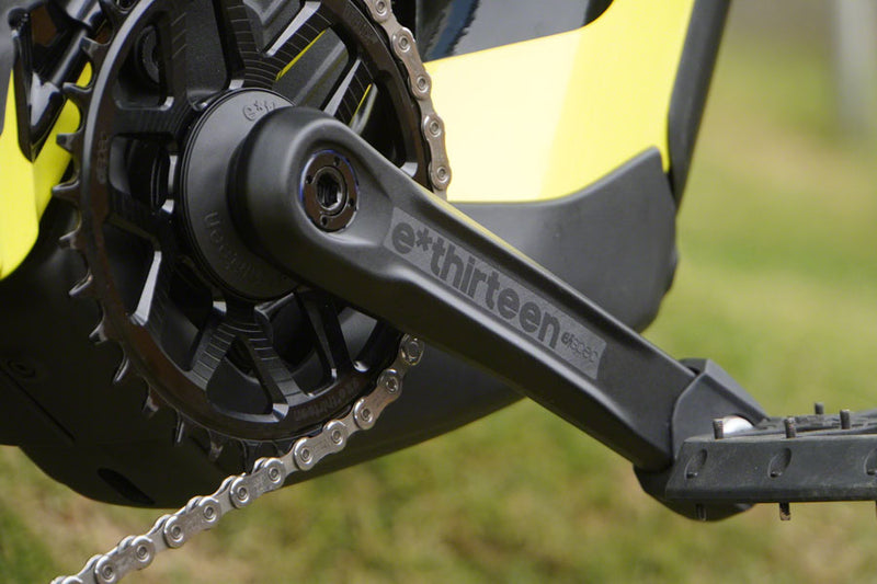 Load image into Gallery viewer, e*thirteen Helix e*spec Crank Arm Set - 170mm, BOSCH Gen4-Brose S Mag-TQ HPR50, with Self Extractor, Black