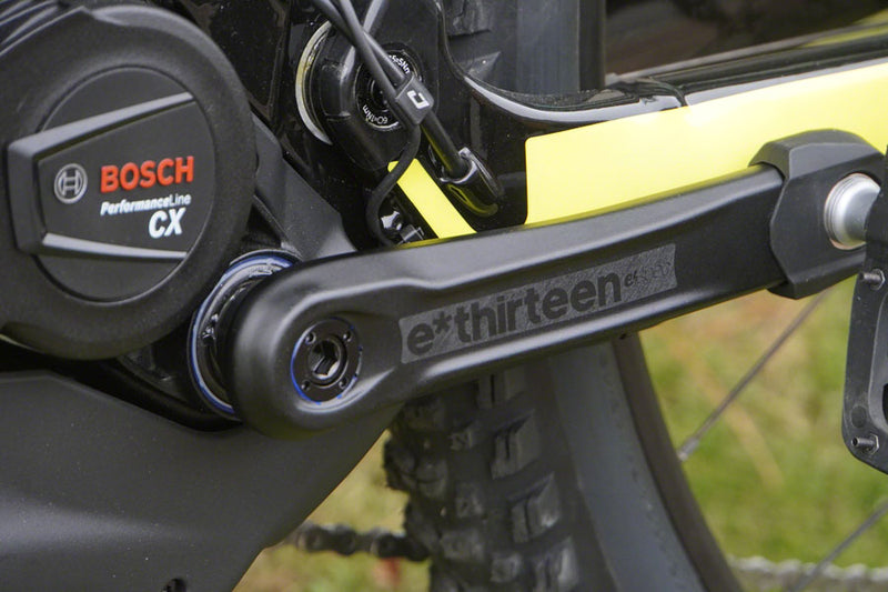 Load image into Gallery viewer, e*thirteen Helix e*spec Crank Arm Set - 170mm, BOSCH Gen4-Brose S Mag-TQ HPR50, with Self Extractor, Black